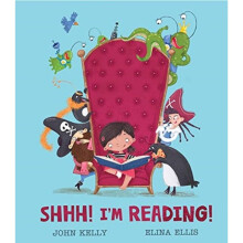 Shhh Im Reading by Kelly & John
