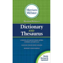Merriam-Websters Dictionary and Thesaurus by Merriam-Webster