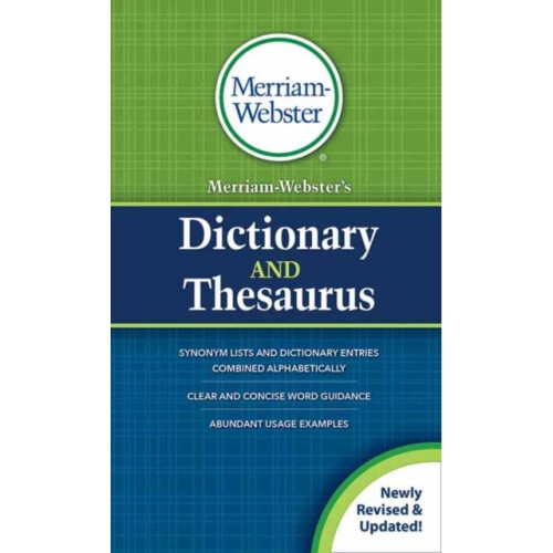 Merriam-Websters Dictionary and Thesaurus by Merriam-Webster
