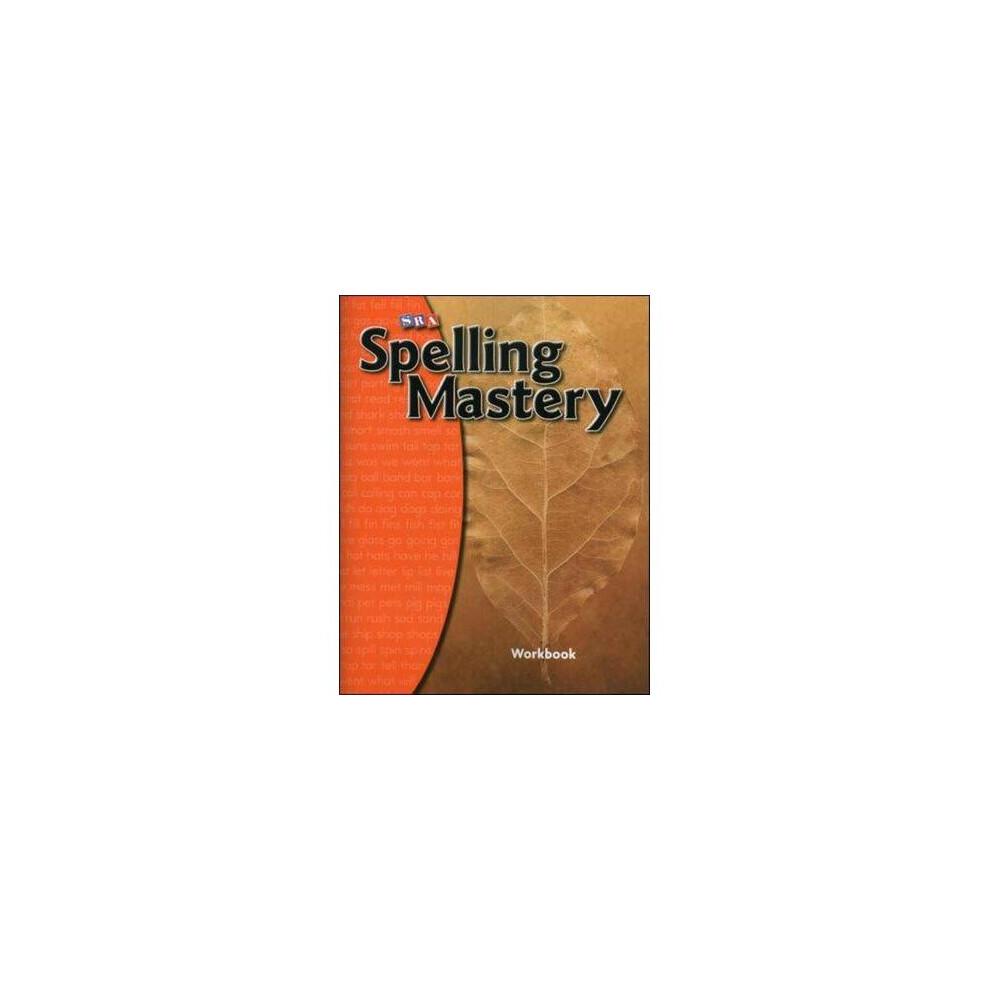 Mcgraw-Hill Education - Europe Spelling Mastery Level A Student Workbook By Mcgraw Hill