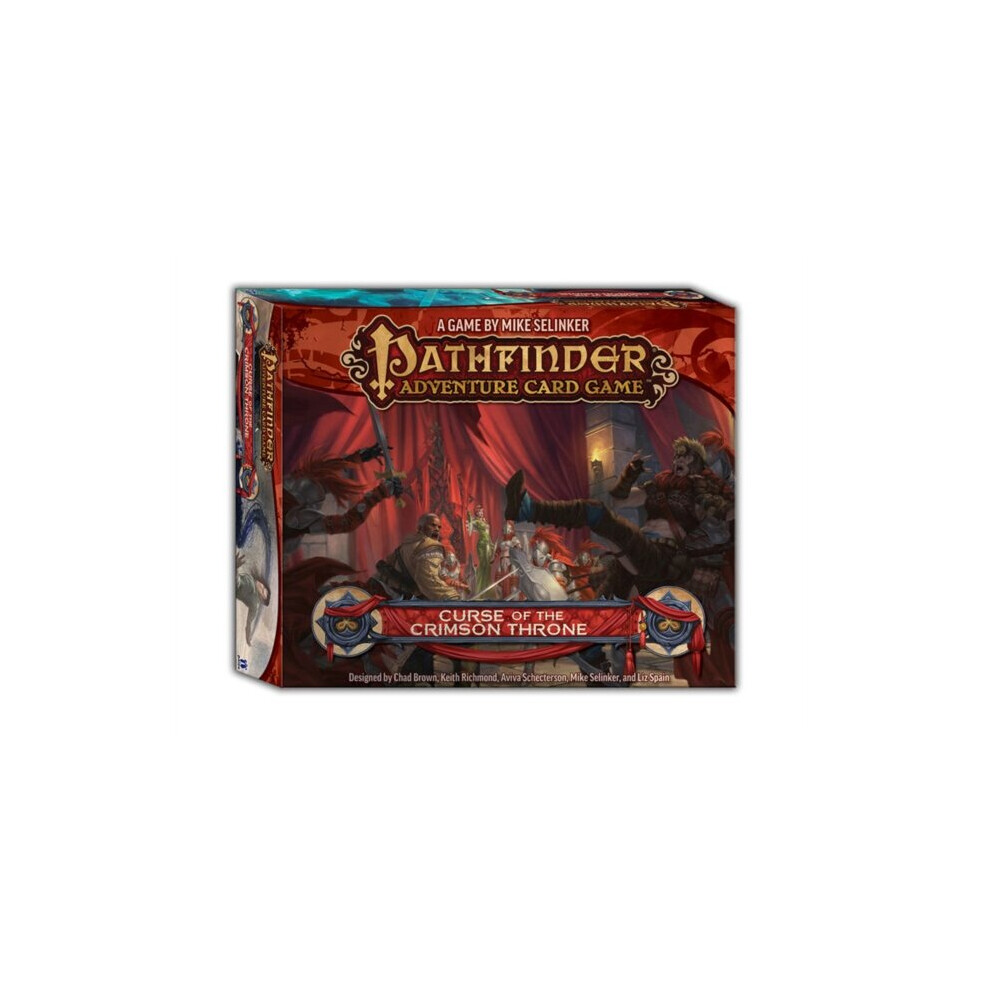 Paizo Publishing & Llc Pathfinder Adventure Card Game Curse Of The Crimson Throne Adventure Path By Selinker & Mikebrown &