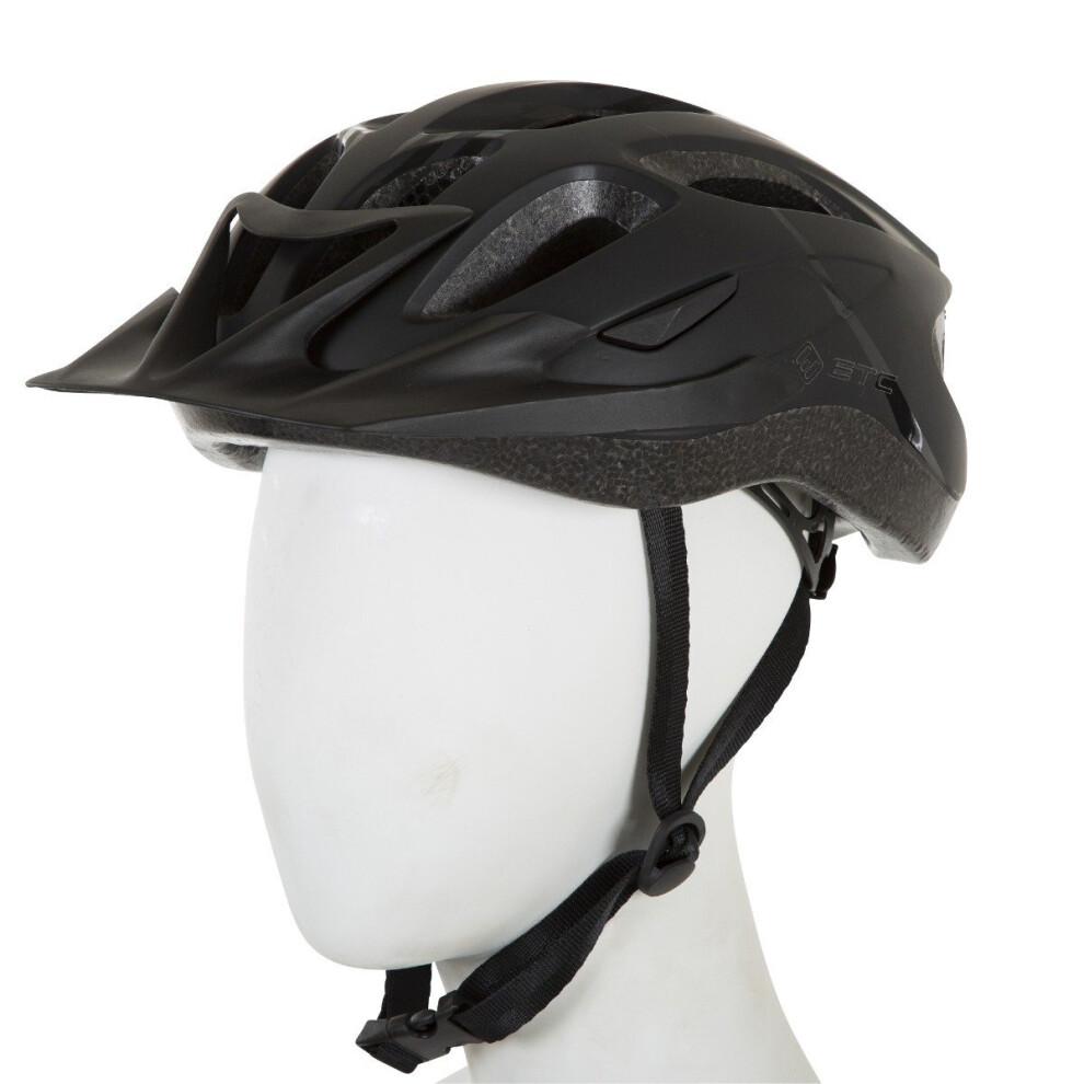 (58 - 61 CM, Black) ETC L630 Adult Leisure Helmet