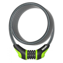 (1800 X 10 MM, Green) OnGuard Neon Combo Cable Lock