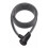 (1800 X 10 MM, Black) OnGuard Neon Coil Cable Lock 1