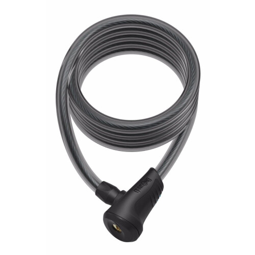 (1800 X 10 MM, Black) OnGuard Neon Coil Cable Lock