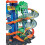 Hot Wheels Hot Wheels City Ultimate Garage Playset with Multi-Level Racetrack, 91 cm Tall Moving T-Rex Dinosaur, Parks 6