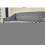 (Grey Daybed  with 2 mattresses) Linen fabric daybed sofabed with underbed trundle 14