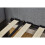 (Grey Daybed  with 2 mattresses) Linen fabric daybed sofabed with underbed trundle 11