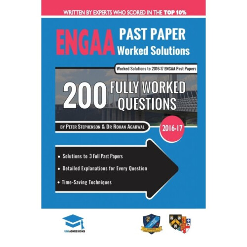 ENGAA Past Paper Worked Solutions by Peter Stephenson