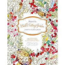 Kristys Winter Cutting Garden A Watercoloring Book by Rice & Kristy
