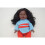 16" Large Afro Black Ethic African Afro Doll + Clothes - Vinyl 9