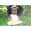 16" Large Afro Black Ethic African Afro Doll + Clothes - Vinyl 1
