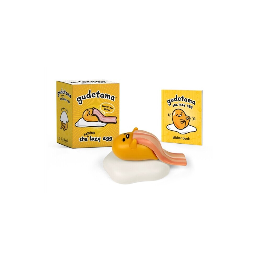 Running Press Gudetama The Talking Lazy Egg By Sanrio & Sanrio
