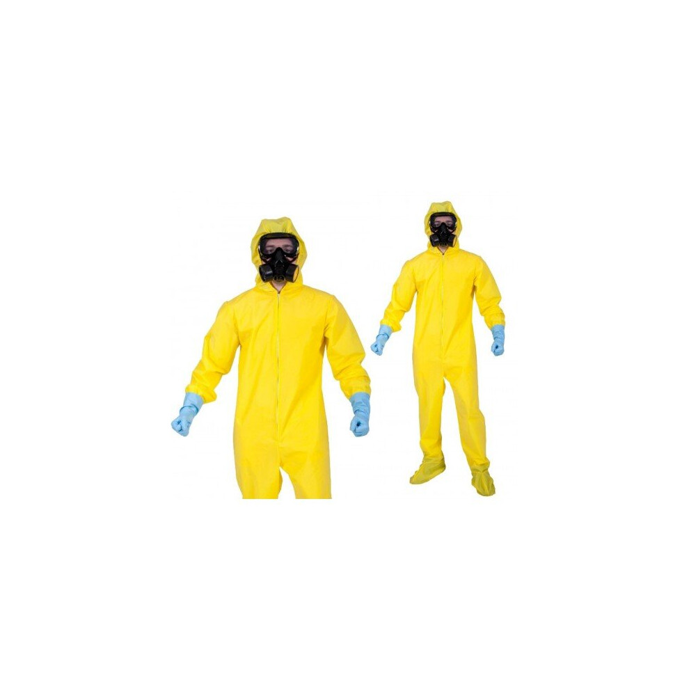 (M) Halloween Hazard Hazmat Suit