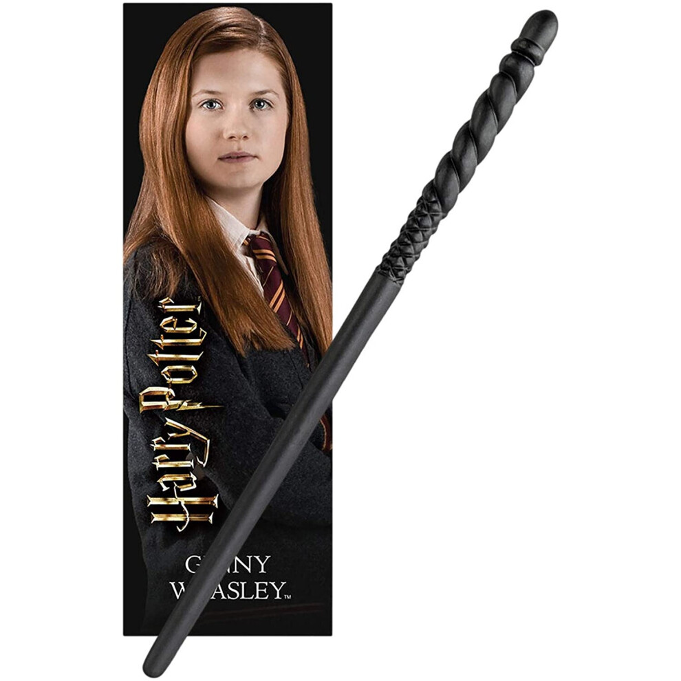 Noble Collection PVC Ginny Weasley Magic Wand & Bookmark Set