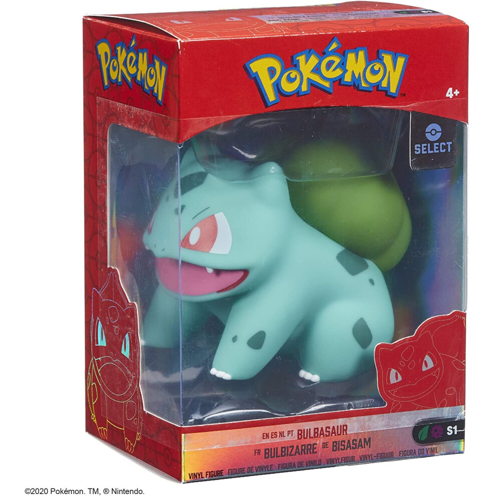 Pokemon 4 Inch Kanto Vinyl Figure - Bulbasaur