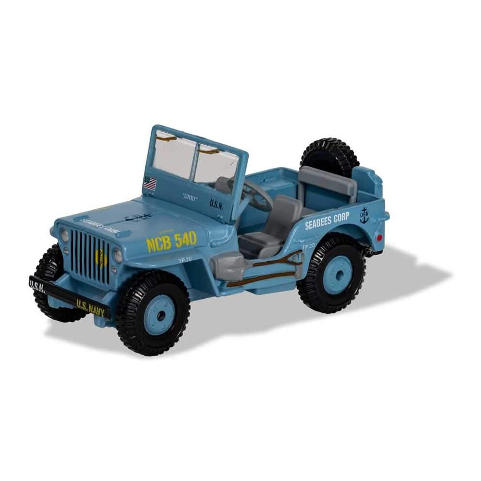 Corgi Mim - Willys Jeep - Seebees