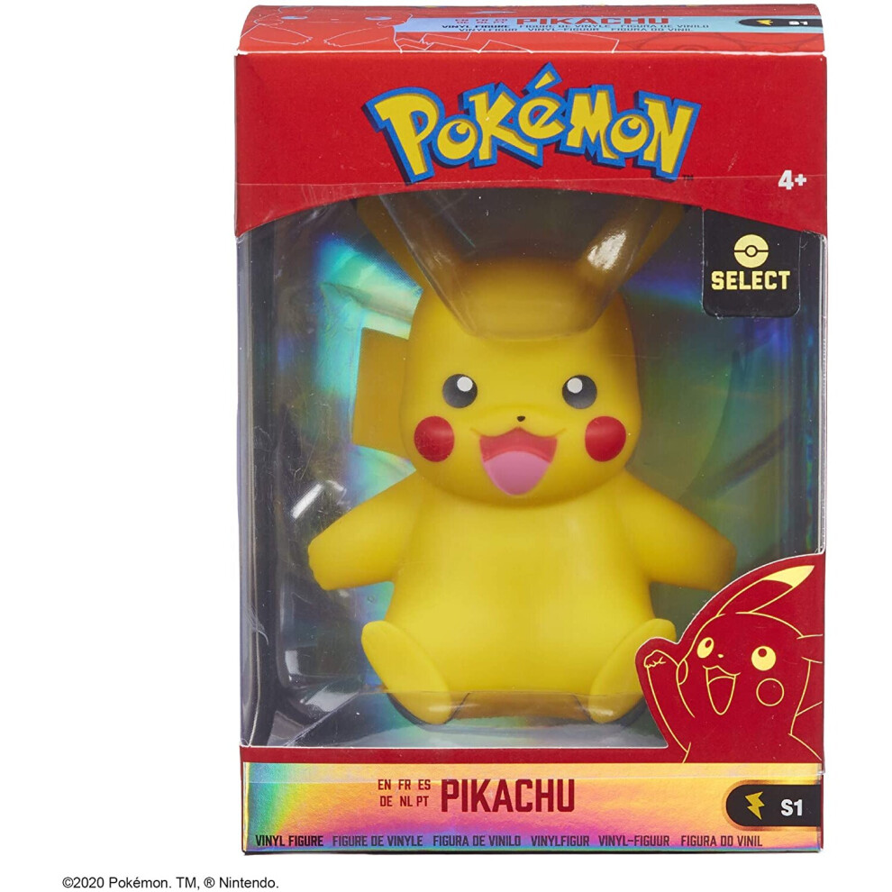 Pokemon 4" Kanto Vinyl Figure - Pikachu