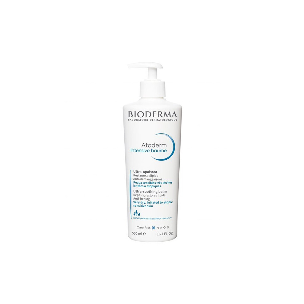 Bioderma Atoderm Intensive Baume Ultra Soothing Balm Atopic Skin 500ml