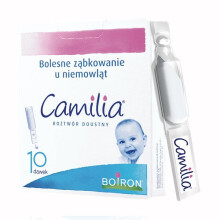 Camilia 10 Dose Painful Gums Teething Relief Boiron Zabkowanie