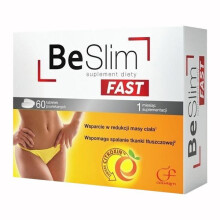 BE SLIM FAST 2 - Be Slim Weight Loss Pills, Burning Fat, Odchudzanie, 60 Tablets