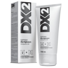 DX2, shampoo for men, anti-dandruff and anti-hair loss White 150 ml