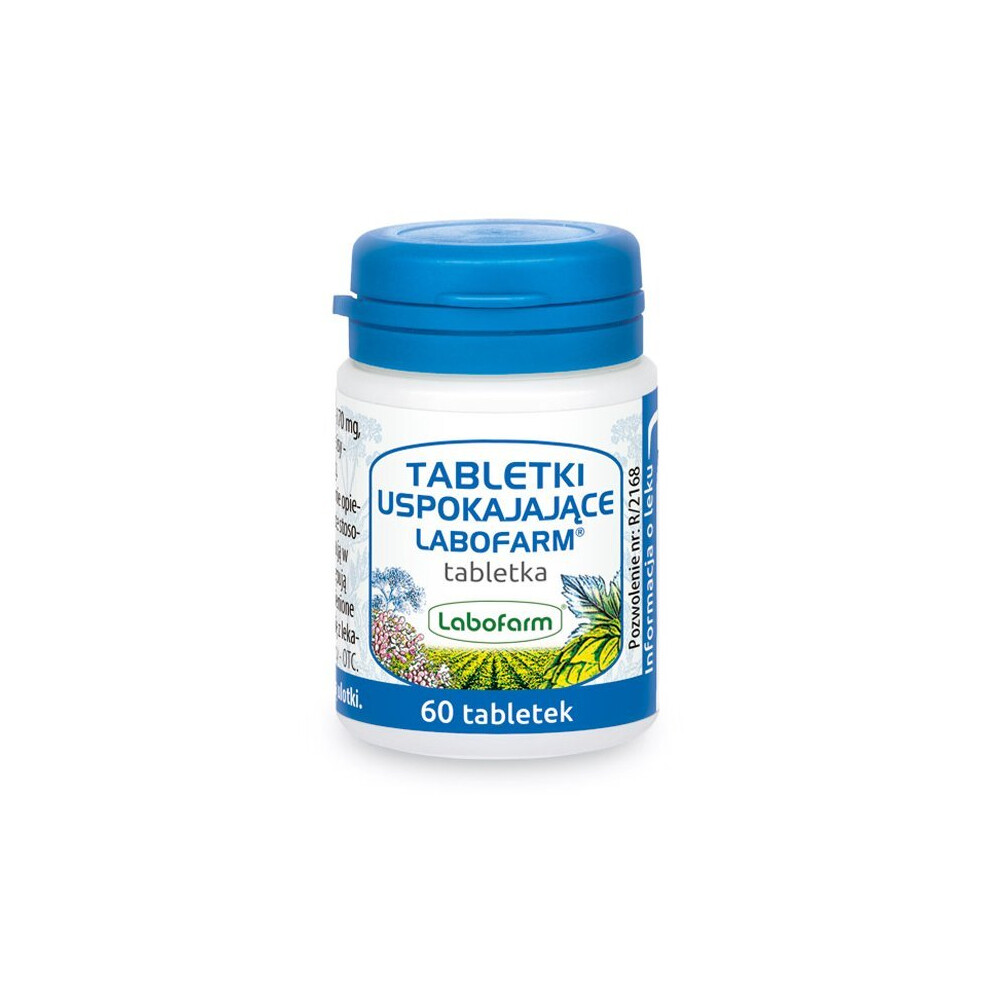 Labofarm Anti Stress Calming Herbal Tabs 60 Tabs Stres Spokojny Sen Nerwica