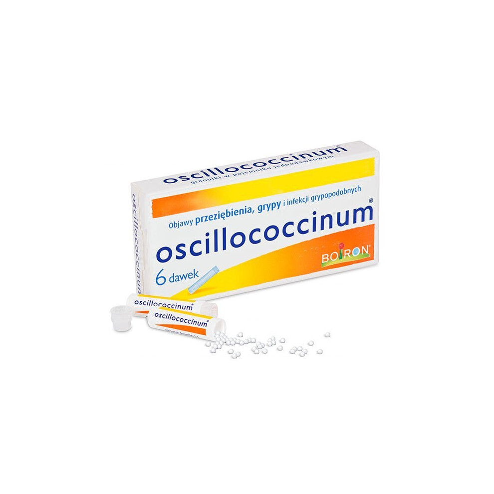 Oscillococcinum 6 Doses Homeopathy for Cold and Flu Boiron UK Stock