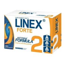 Linex Forte 28 Caps Aktywna Formula Antykobioterapia Microflora SAME DAY DISPATC