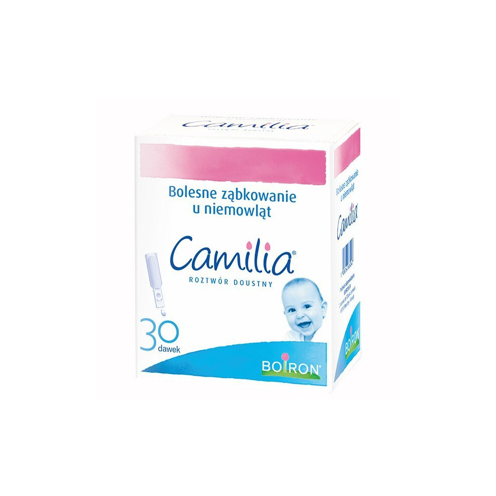 Camilia 30 Dose Painful Gums Teething Relief Boiron Zabkowanie