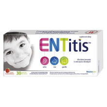 Entitis 30 Strawberry Flavor 30 Lozenge S.salivarius Probiotic