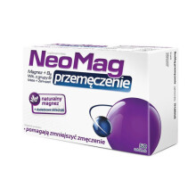 Neomag Przemeczenie Magnez Stress - 50x Tabs Magnesium Vitamin B6 B12
