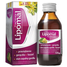 Lipomal Fever Cold and Flu Syrup From 1 Year of Life Goraczka