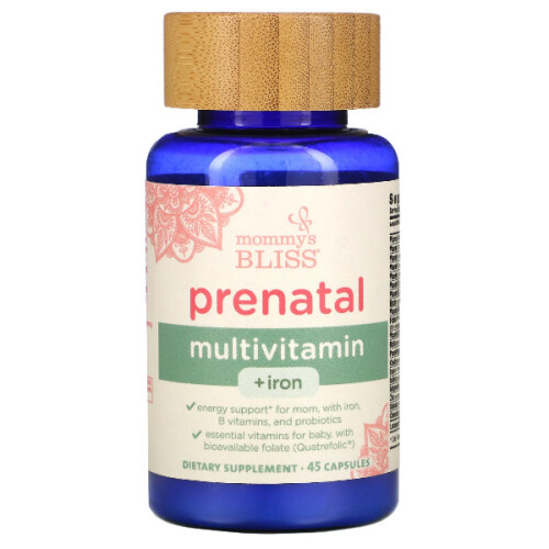Prenatal Multivitamin + Iron, 45 Capsules