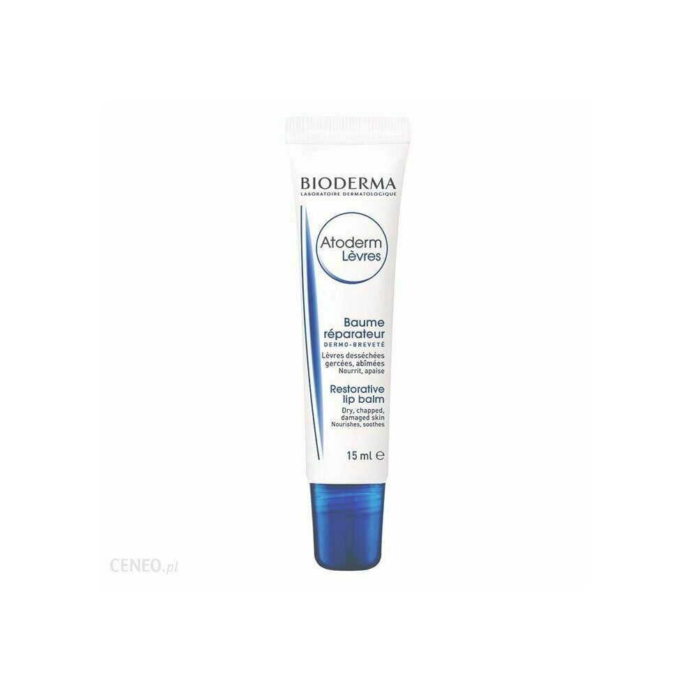 Bioderma Atoderm Nutrition & Regenerating Lip Balm 15Ml Regenerujacy Balsam Ust