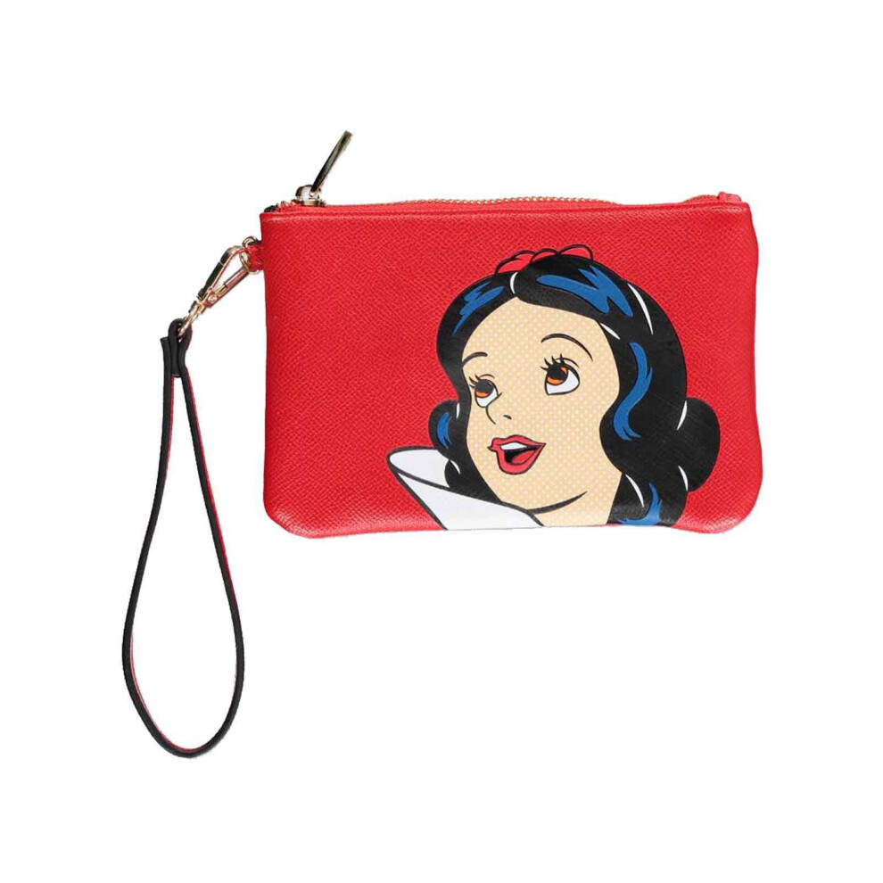 Snow White Purse Pouch Portrait Print new Official Disney Red