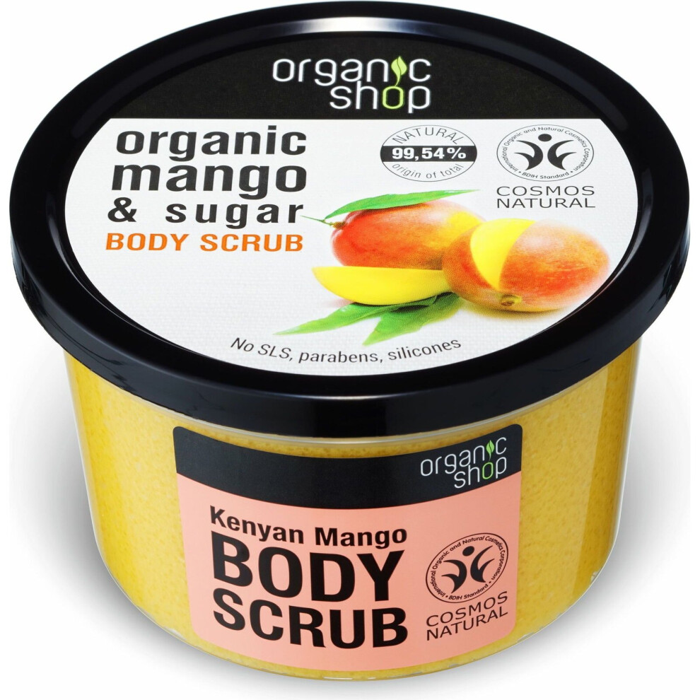 Polskie Suplementy Organic Shop Mango Body Peeling 250Ml Do Ciala Mango