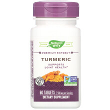 Nature's Way, Ingwer, Premium-Extrakt, 500 mg, 60 vegane Tabletten