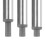 Lot Table de travail Support Plan Cuisine 2 Niveaux 1500mm & Êtagère d'Appoint 9