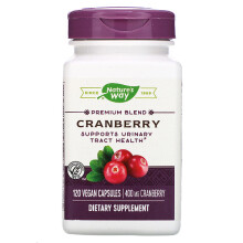Nature's Way Cranberry Premium Blending 400 mg 120 Vegansk Kapslar