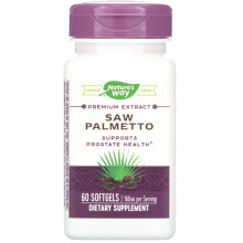 Nature's Way, Saw Palmetto, 160 mg, 60 Softgels