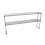 Lot Table de travail Support Plan Cuisine 2 Niveaux 1500mm & Êtagère d'Appoint 5