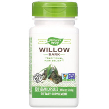 Nature's Way, Vilja Bark, 100 Veganskapslar (340 mg per Kapsel)