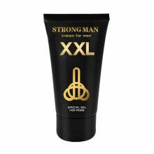 Strong Man XXL er en penisforstørrende creme til forlængelse af erektionen 50 ml