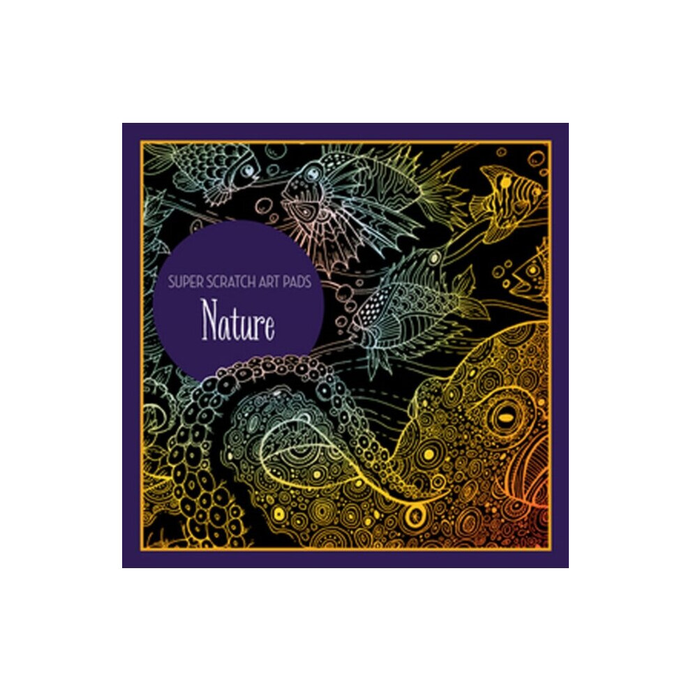 Super Scratch Art Pads Nature by Sterling Childrens