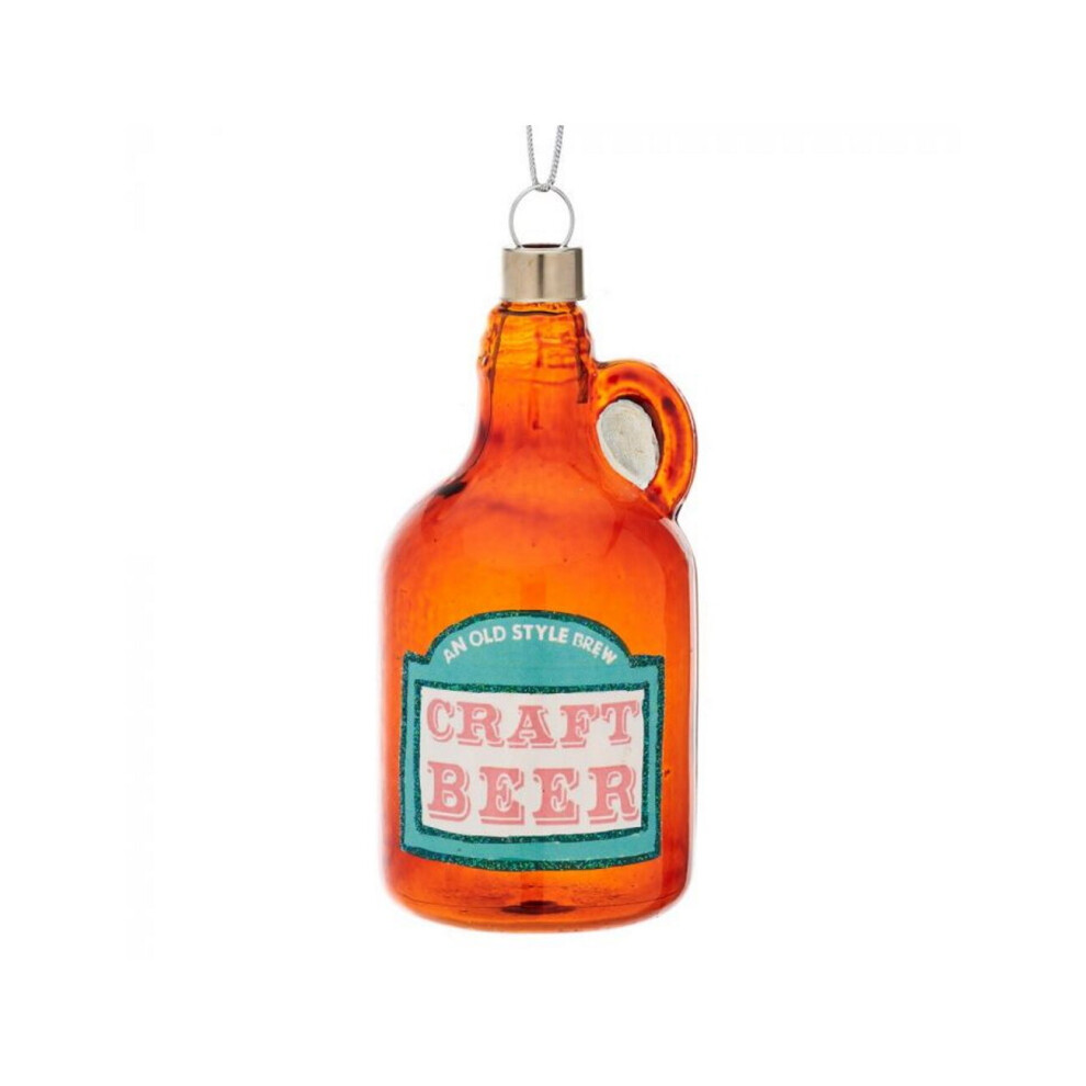 Sass & Belle Craft Beer Style Hanging Christmas Tree Bauble