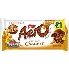 Aero Giant Chocolate Caramel Bar 100g x 15 Bars