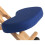 Teknik Kneeling Blue Office Chair 3