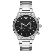 Emporio Armani AR11241 Chronograph Edelstahl-Herren-Armbanduhr
