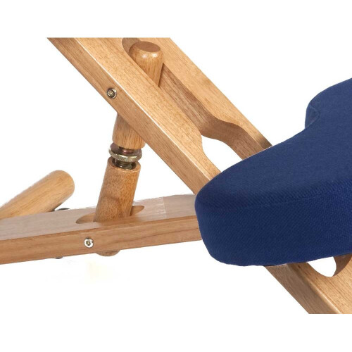 Teknik Kneeling Blue Office Chair 1